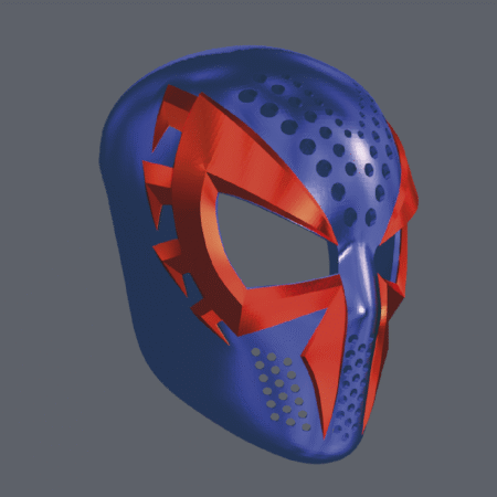 Descarga FaceShell Spider-Man 2099 Miguel O´Hara Slt